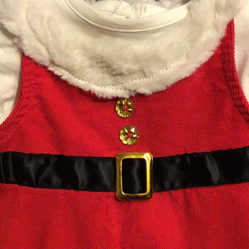 Adorable baby Christmas Santa Dress - Picture 2 of 3
